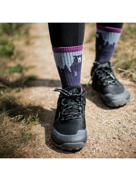 XERO SHOES SCRAMBLER TRAIL LOW WP Black / Asphalt | Barefoot outdoorové boty