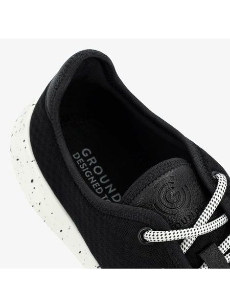 GROUNDIES® Balance Černé | Barefoot tenisky