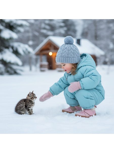 PEGRES PRVNÍ ZIMNÍ BOTIČKY SBF64W Růžová | Dětské první barefoot zateplené botičky