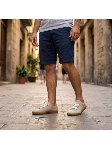 RAYVE WOODSTOCK Beige | Barefoot tenisky