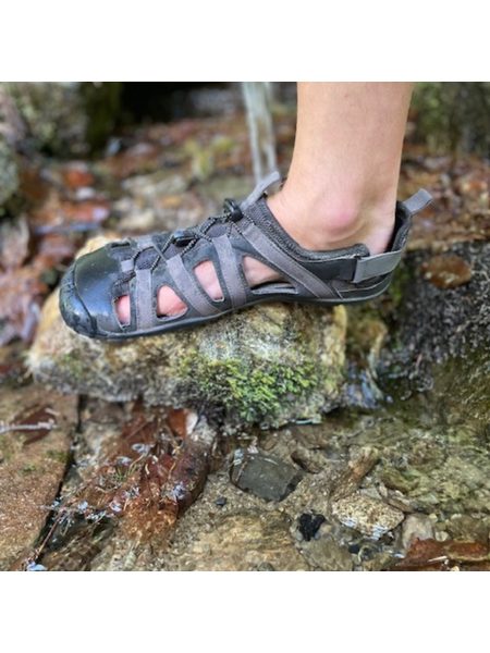 FREET ZENNOR Black Grey | Barefoot sportovní sandály