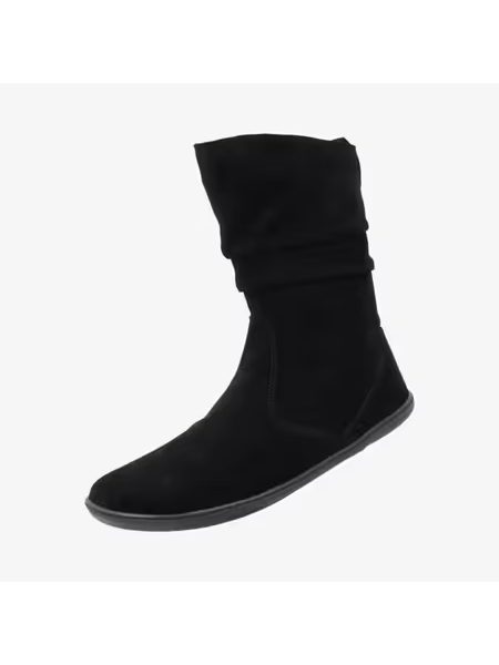 Dámské Barefoot+ Kozačky GROUNDIES® Odessa Černé