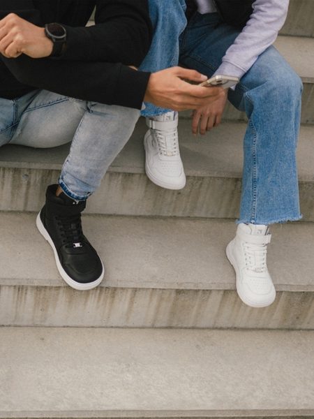 Боси маратонки Barebarics Zing High Top, бели