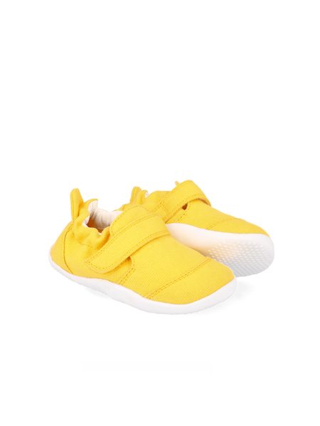 BOBUX XPLORER GO ORGANIC Yellow | Dětské barefoot tenisky
