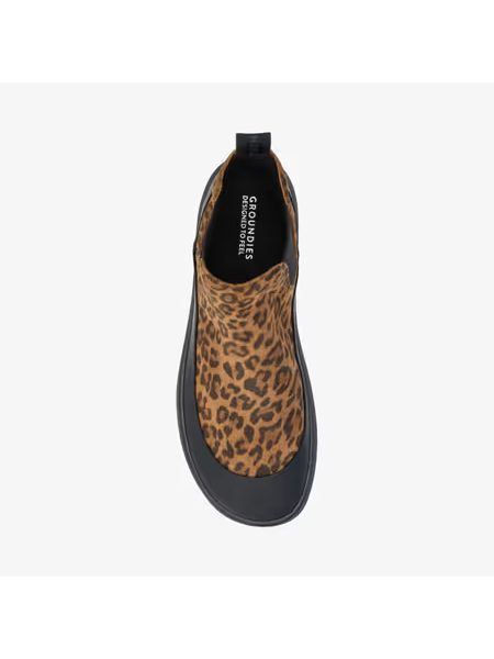 Dámské Barefoot Chelsea GROUNDIES® SIENNA Leopardí