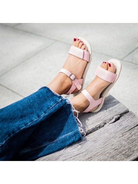 ANGLES HESTIA Rose | Dámské barefoot sandály