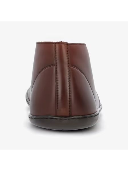 Barefoot+ Kotníkové Boty GROUNDIES® Milano Hnědé