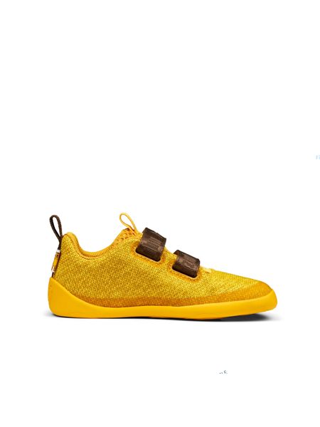 AFFENZAHN SNEAKER KNIT HAPPY TIGER Yellow | Dětské barefoot tenisky