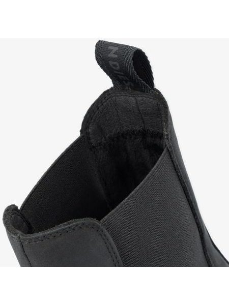 Dámské Barefoot+ Zateplené Chelsea GROUNDIES CAMDEN Černé Matné