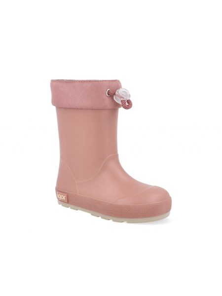 IGOR HOLÍNKY YOGI DK CUELLO Rosa | Dětské barefoot holínky