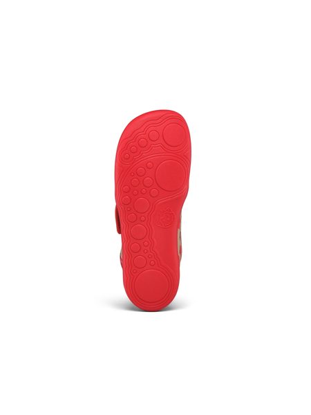 AFFENZAHN SLIPPER COTTON MOVE FOX Red | Dětské barefoot přezůvky