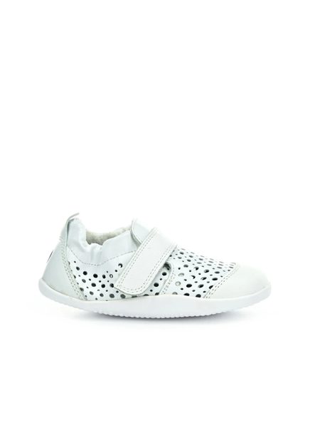 BOBUX XPLORER GO PUNCH White | Dětské barefoot tenisky 1
