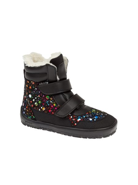 BEDA ZIMNÍ BFN 170070/W/MK/SO PLAYFUL PARROT | Dětské zimní zateplené barefoot boty