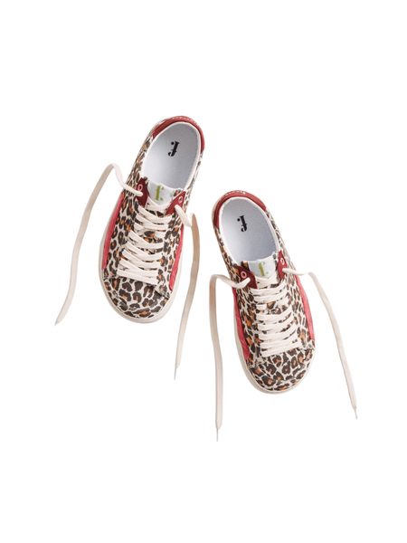 FLEETERS Peach Leopard & Borgona 3