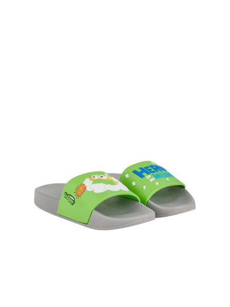 COQUI PANTOFLE RUKI Šedá/Zelená 3