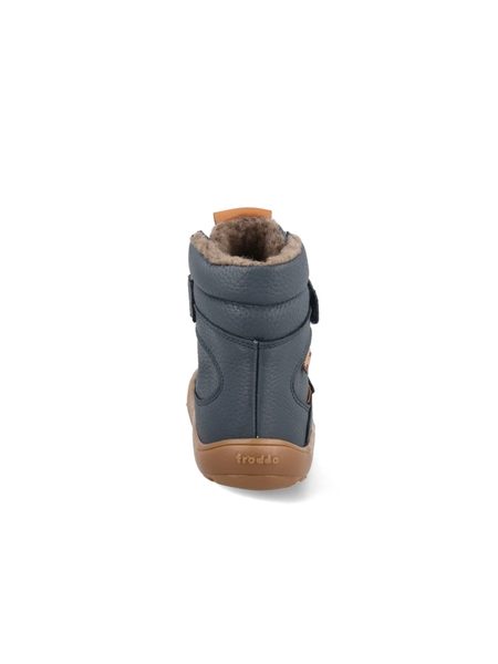 Dětské barefoot zimní boty FRODDO WINTER TEX tmavě modré