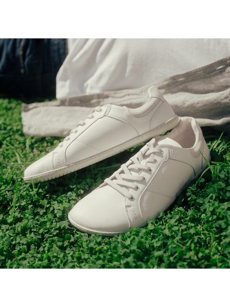 Barefoot tenisky GROUNDIES® Blaze Bílé Barefoot+