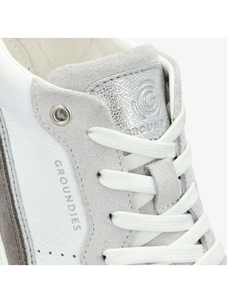 Barefoot Tenisky GROUNDIES® Nova 2.0 GO1 Bílá Metalická