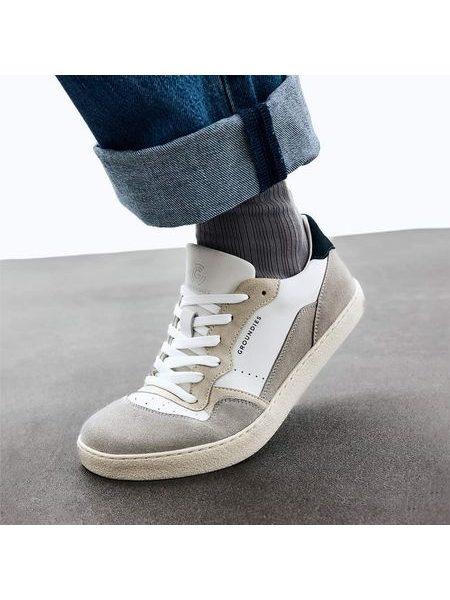 Barefoot Tenisky GROUNDIES® Nova GS1 Zeleno Šedé