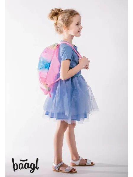 ŠKOLNÍ SET BAAGL Airy Rainbow Unicorn