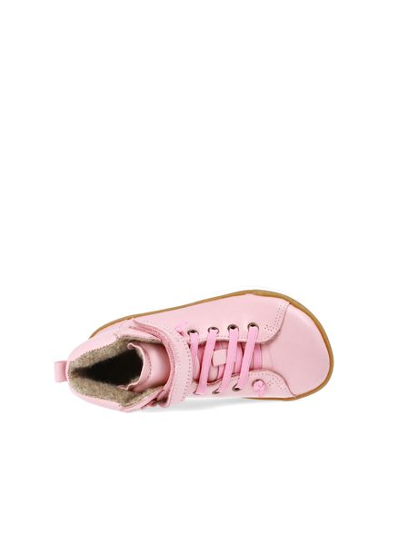 CRAVE WINFIELD Pink | Dětské zimní zateplené barefoot boty 4