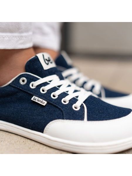 Ténis barefoot unissexo Be Lenka Rebound ganga azul-escuro