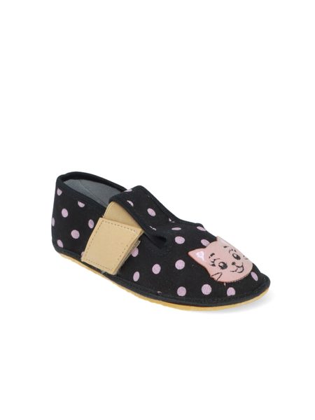 RAYVE SLIPPERS ELASTIC Black Cat