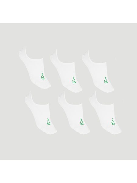 NEVIDITELNÉ BAREFOOT PONOŽKY BAMBUS Bílé 5 kusů