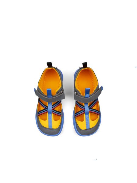 AFFENZAHN SANDAL VEGAN BREEZE TOUCAN Grey | Dětské barefoot sandály  5