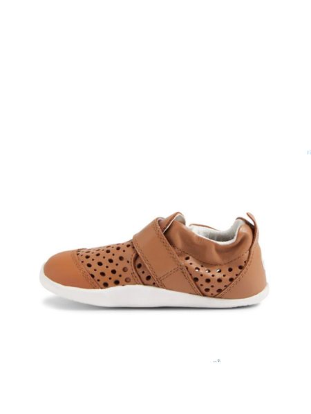 BOBUX XPLORER GO PUNCH Caramel | Dětské barefoot tenisky 3