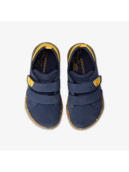 Dětské Barefoot Tenisky GROUNDIES® Malmö Modré