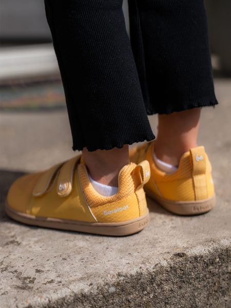 Adidași barefoot pentru copii Be Lenka Bounty Junior galbeni