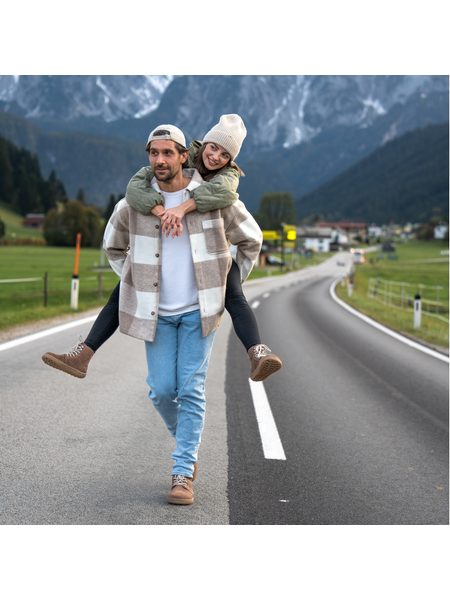 BE LENKA WINTER 3.0 Walnut Brown | Zimní zateplené barefoot boty