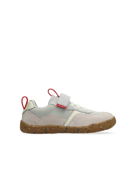 Dětské Barefoot Tenisky GROUNDIES® Lou 2.0 Šalvějovo Zeleno Červené