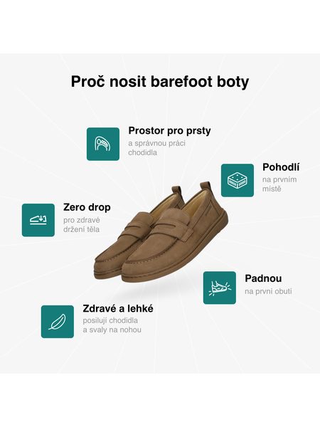 Barefoot Polobotky GROUNDIES® Brisbane Kokosové