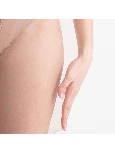 PUNČOCHY TRANSPARENTNÍ NADOTEC JEMNOSTI 8 DEN Béžové