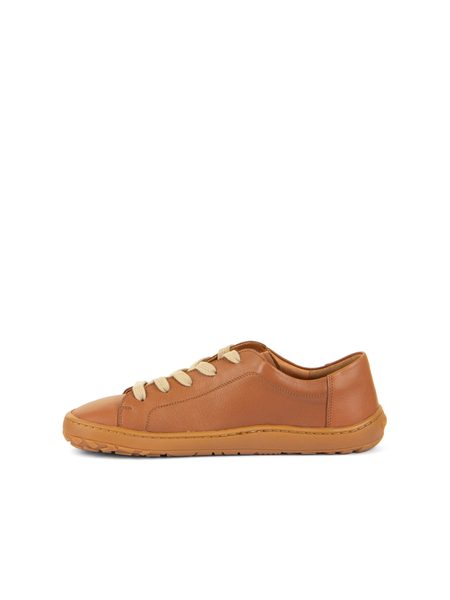 FRODDO TENISKY LEATHER LACES Cognac II | Barefoot tenisky