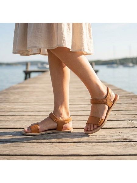 Barefoot Sandály FRODDO SANDAL FLEXY LIA II koňakové