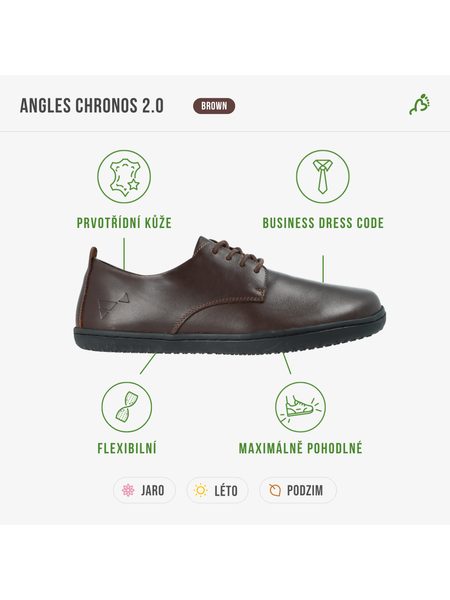 ANGLES CHRONOS 2.0 Brown | Barefoot polobotky