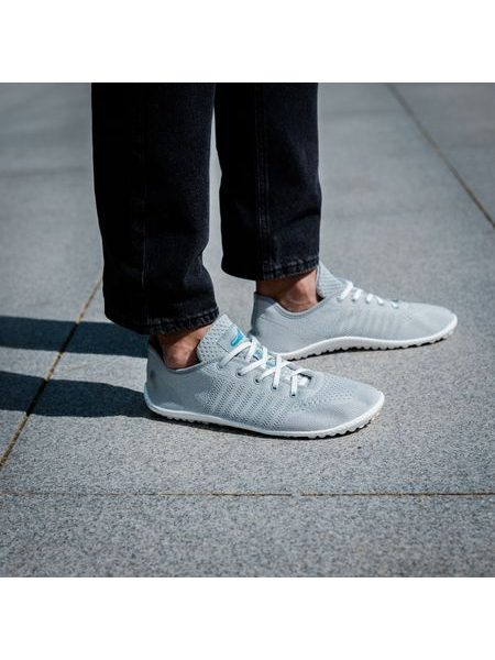 LEGUANO GO Grey | Barefoot tenisky
