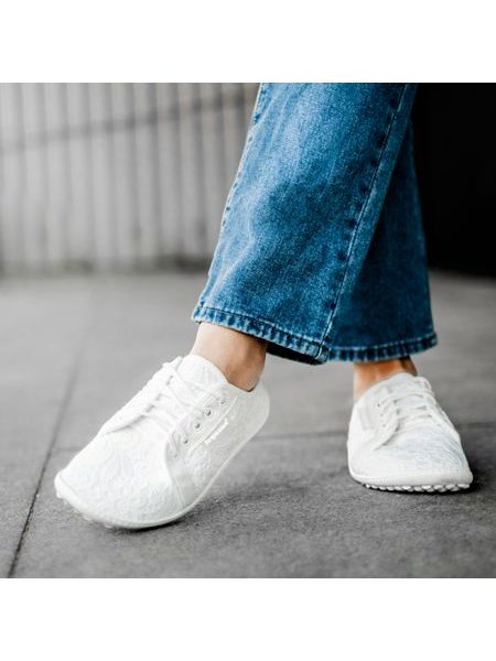 LEGUANO AMALFI White | Dámské barefoot tenisky