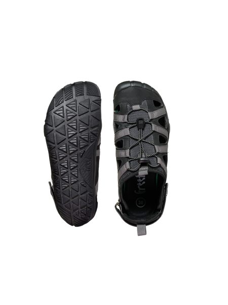 FREET ZENNOR Black Grey | Barefoot sportovní sandály