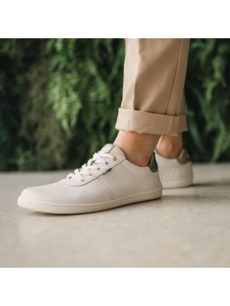 Adidași barefoot Be Lenka Royale albi cu auriu