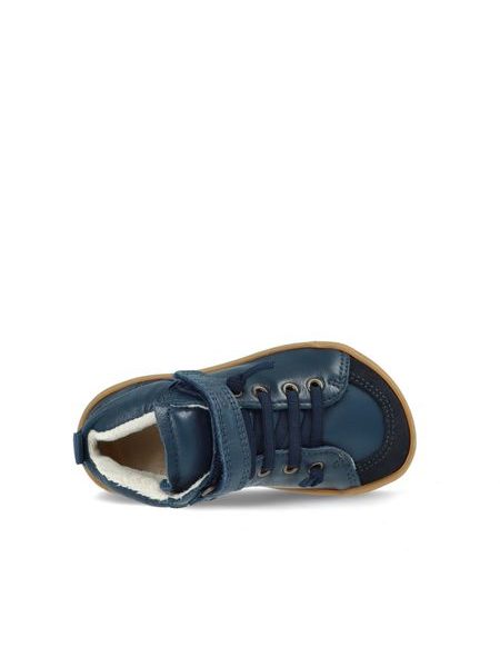 Ghete barefoot de iarnă pentru copii CRAVE BERGEN WINTER 3.0 albastre