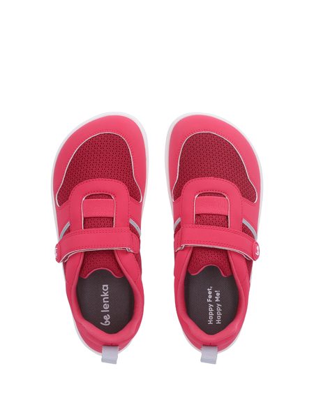 Ténis barefoot de criança Be Lenka Glade Preschool rosa-escuro