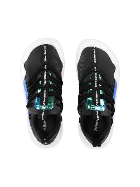 Barefoot sneakers voor dames en heren Barebarics Futura - Iridescent Black