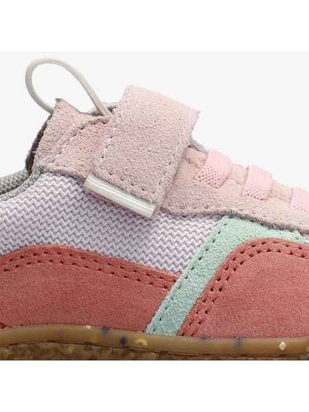 Dětské Barefoot Tenisky GROUNDIES® Lou 2.0 Růžová MInt
