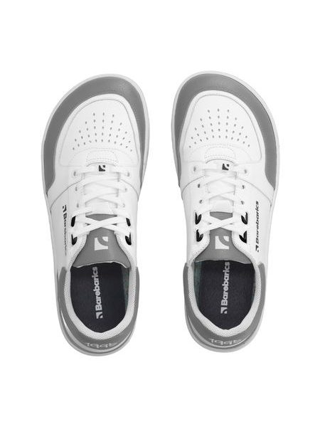 Barfodssneakers BAREBARICS WAVE hvid/grå