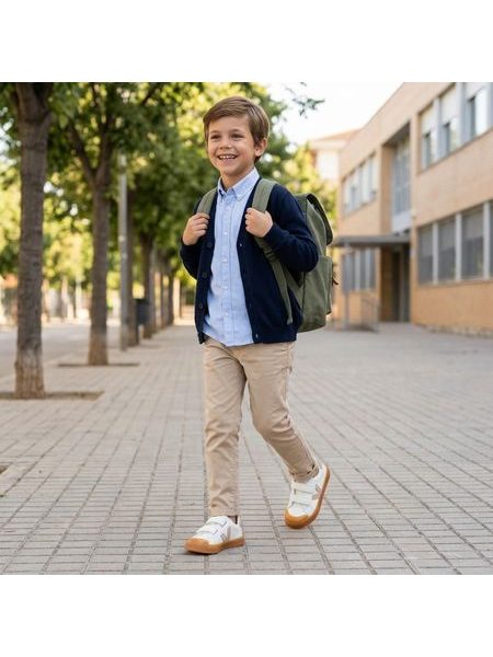 Dětské Barefoot Tenisky VICTORIA OLIVER béžové