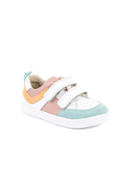 FRODDO TENISKY LOOP White Pink | Dětské barefoot tenisky
